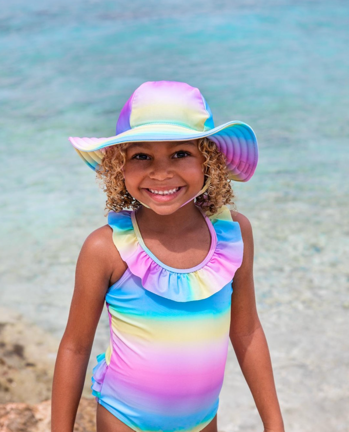 Floppy Hat - Rainbow Ombre