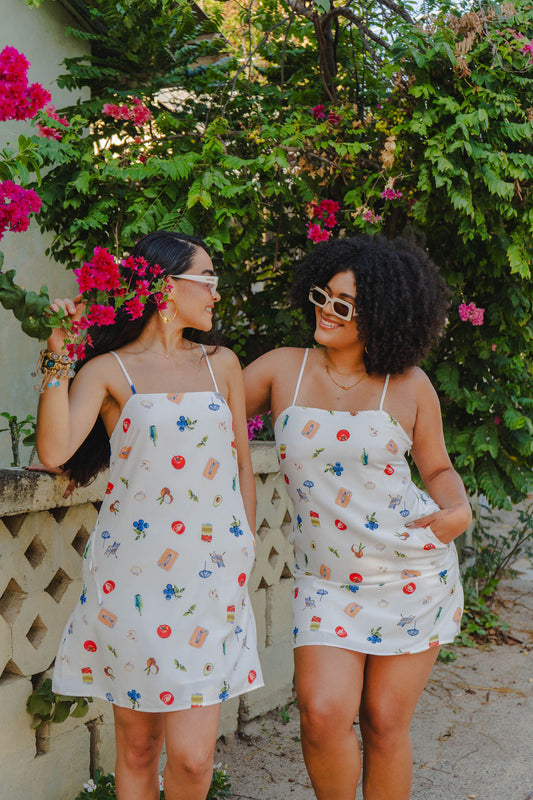 Paradise picnic dress