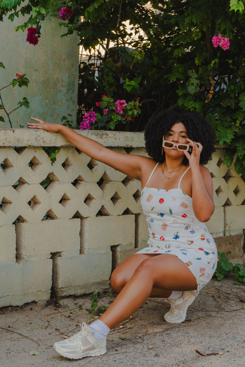 Paradise picnic dress